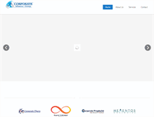 Tablet Screenshot of corporatealliancegroup.com
